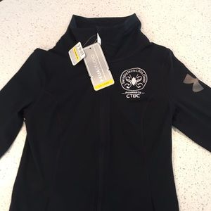 Under Armour women’s black fitted jacket xs